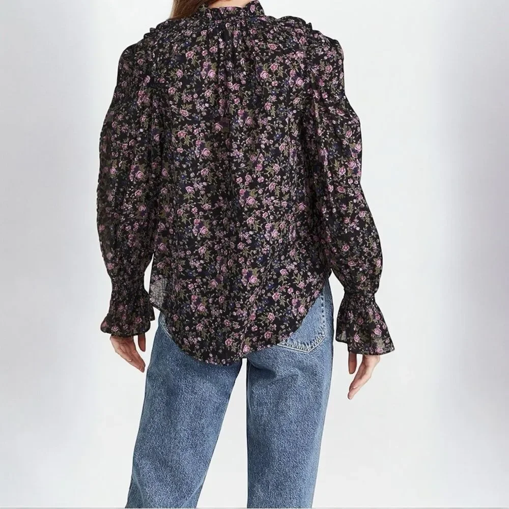Free People Meant to Be Blouse Size Small